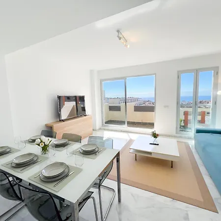 Apartment Family With Sea Views, Pool & Internet MIJAS COSTA